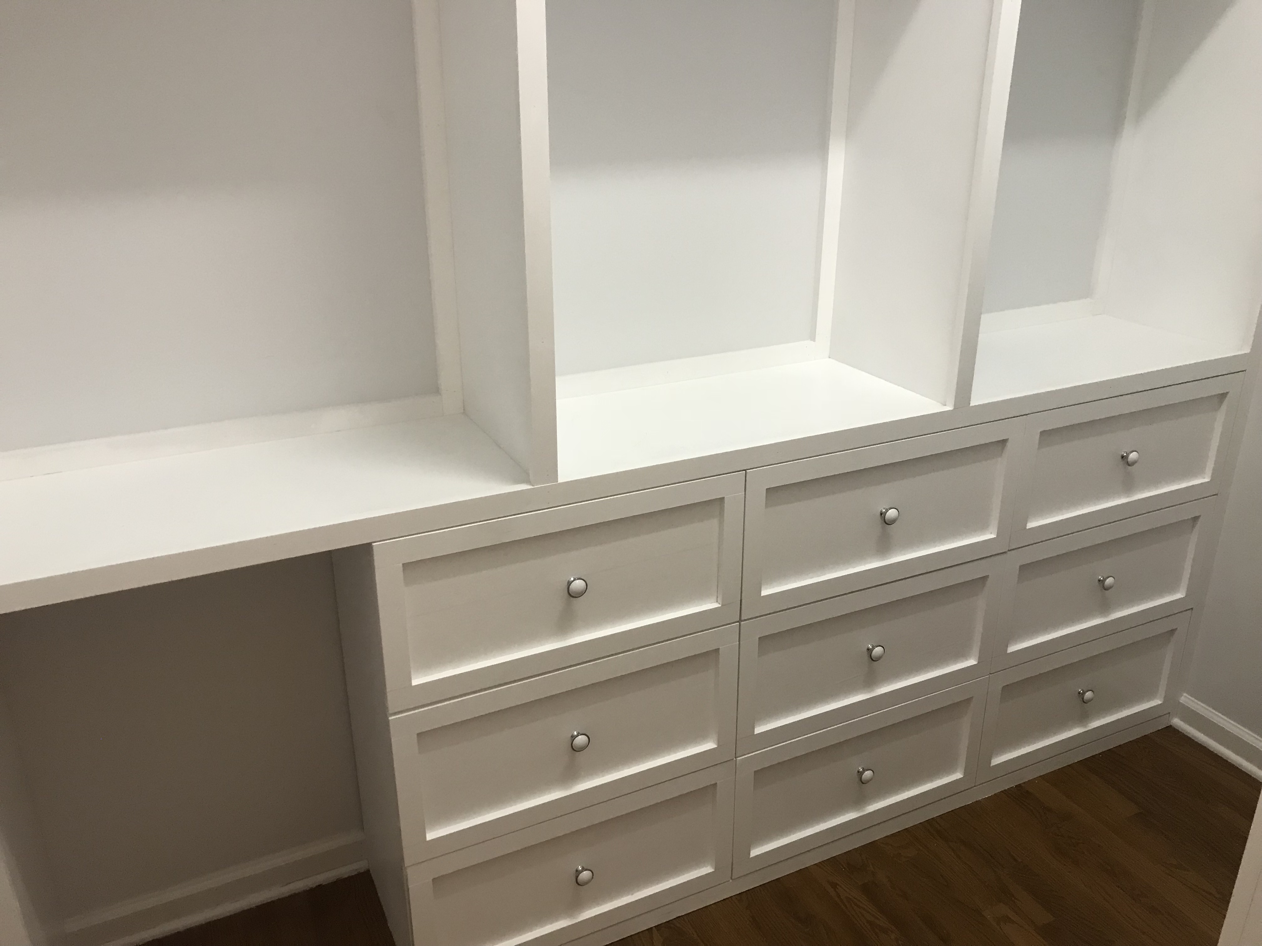 Closet / shelves project 9