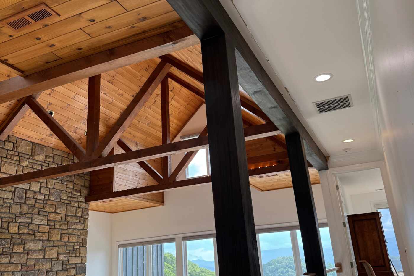 Custom beam wrapping projects